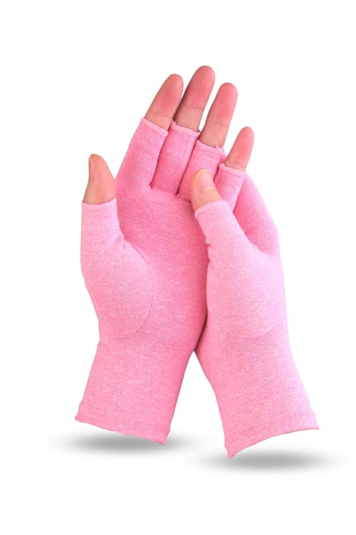 Compressie handschoenen – Roze kleur